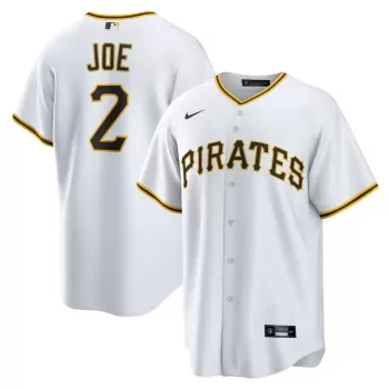 Men's Pittsburgh Pirates Connor Joe Nike White Home Replica Jersey Men's Pittsburgh Pirates Connor Joe Nike White Home Replica Jersey
