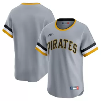 Men's Pittsburgh Pirates Nike Gray Cooperstown Collection Limited Jersey Men's Pittsburgh Pirates Nike Gray Cooperstown Collection Limited Jersey