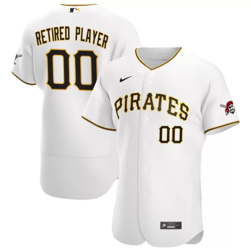Men's Pittsburgh Pirates Nike White Home Pick-A-Player Retired Roster Authentic Jersey Men's Pittsburgh Pirates Nike White Home Pick-A-Player Retired Roster Authentic Jersey