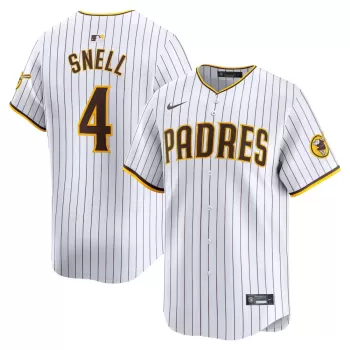 Men's San Diego Padres Blake Snell Nike White Home Limited Player Jersey Men's San Diego Padres Blake Snell Nike White Home Limited Player Jersey