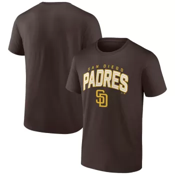 Men's San Diego Padres Brown Master the Game T-Shirt Men's San Diego Padres Brown Master the Game T-Shirt
