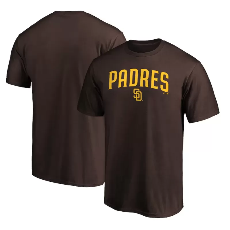 Men's San Diego Padres Brown Series Sweep T-Shirt