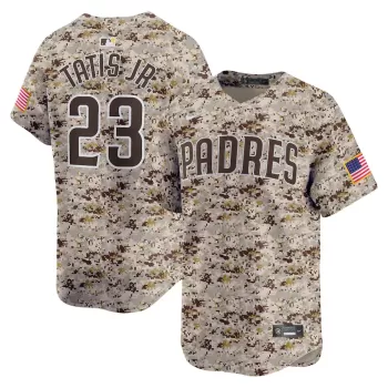 Men's San Diego Padres Fernando Tatis Jr. Nike Camo 2nd Alternate Limited Player Jersey Men's San Diego Padres Fernando Tatis Jr. Nike Camo 2nd Alternate Limited Player Jersey