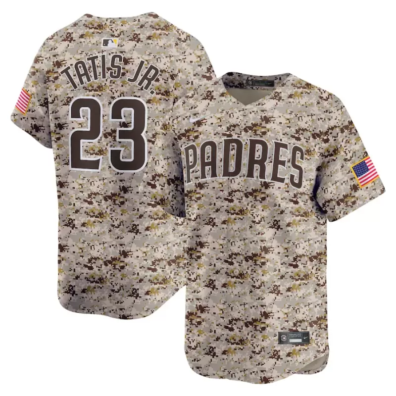 Men's San Diego Padres Fernando Tatis Jr. Nike Tan 2nd Alternate Limited Player Jersey