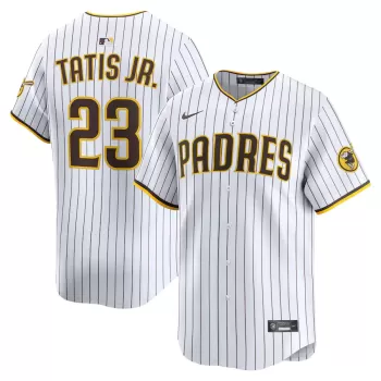 Men's San Diego Padres Fernando Tatis Jr. Nike White Alternate Limited Player Jersey Men's San Diego Padres Fernando Tatis Jr. Nike White Alternate Limited Player Jersey