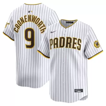 Men's San Diego Padres Jake Cronenworth Nike White Alternate Limited Player Jersey Men's San Diego Padres Jake Cronenworth Nike White Alternate Limited Player Jersey