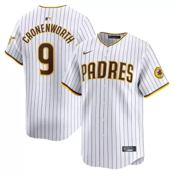 Men's San Diego Padres Jake Cronenworth Nike White Home Limited Player Jersey Men's San Diego Padres Jake Cronenworth Nike White Home Limited Player Jersey