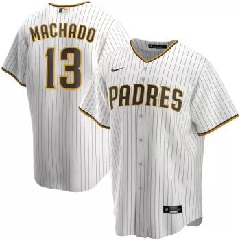 Men's San Diego Padres Manny Machado Nike White Home Replica Player Jersey Men's San Diego Padres Manny Machado Nike White Home Replica Player Jersey