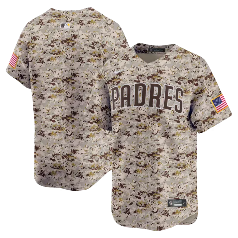 Men's San Diego Padres Nike Camo Alternate Limited Jersey Men's San Diego Padres Nike Camo Alternate Limited Jersey