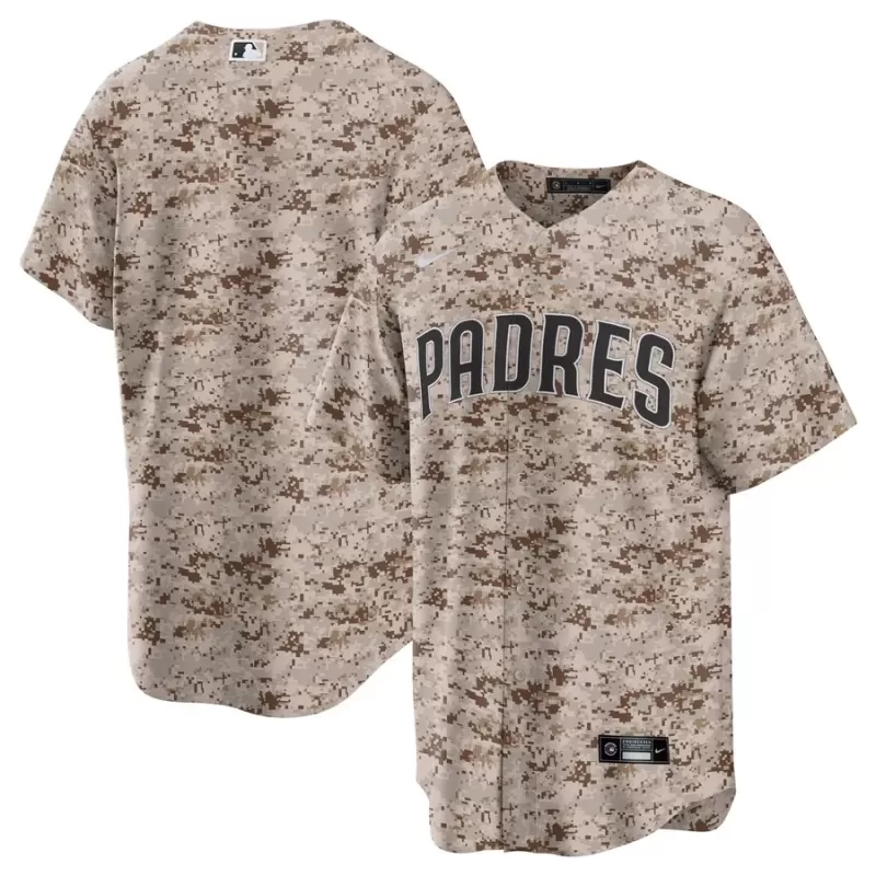 Men's San Diego Padres Nike Camo USMC Alternate Replica Team Jersey Men's San Diego Padres Nike Camo USMC Alternate Replica Team Jersey