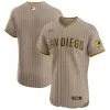 Men's San Diego Padres Nike Sand Alternate Vapor Premier Elite Patch Jersey