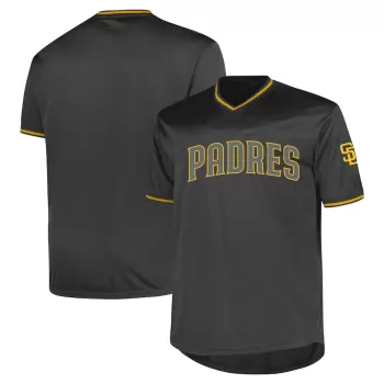 Men's San Diego Padres Profile Charcoal Big & Tall Pop Fashion Jersey Men's San Diego Padres Profile Charcoal Big & Tall Pop Fashion Jersey