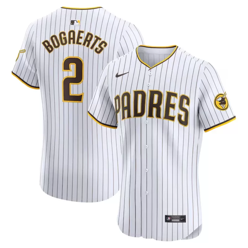Men's San Diego Padres Xander Bogaerts Nike White Home Elite Jersey Men's San Diego Padres Xander Bogaerts Nike White Home Elite Jersey