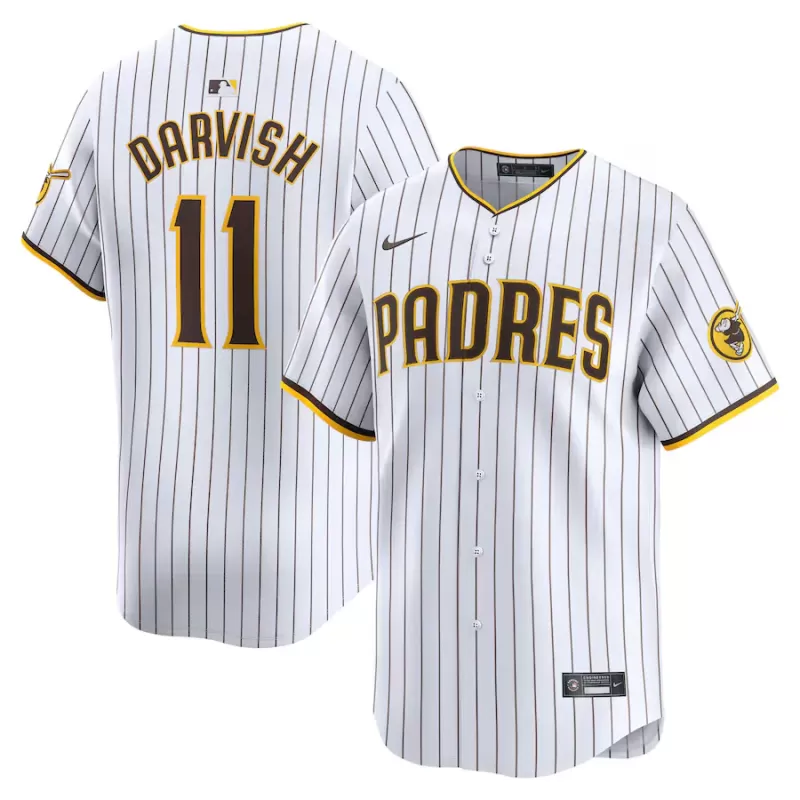 Men's San Diego Padres Yu Darvish Nike White Home Limited Player Jersey Men's San Diego Padres Yu Darvish Nike White Home Limited Player Jersey