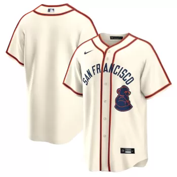 Men's San Francisco Giants Nike Cream 2024 Rickwood Classic Replica Jersey Men's San Francisco Giants Nike Cream 2024 Rickwood Classic Replica Jersey