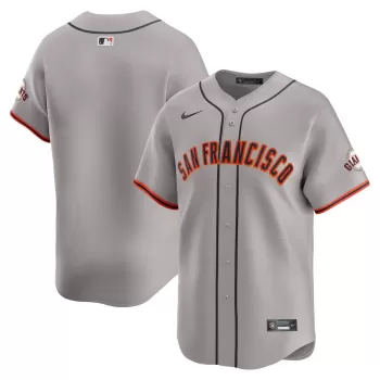 Men's San Francisco Giants Nike Gray Away Limited Jersey Men's San Francisco Giants Nike Gray Away Limited Jersey