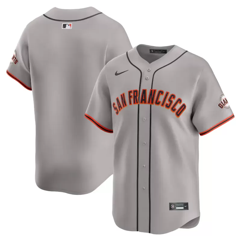 Men's San Francisco Giants Nike Gray Away Limited Jersey Men's San Francisco Giants Nike Gray Away Limited Jersey