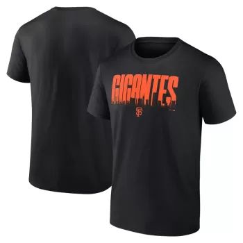 Men's San Francisco Giants Black Gigantes T-Shirt Men's San Francisco Giants Black Gigantes T-Shirt