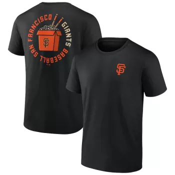 Men's San Francisco Giants Black Noodles T-Shirt Men's San Francisco Giants Black Noodles T-Shirt