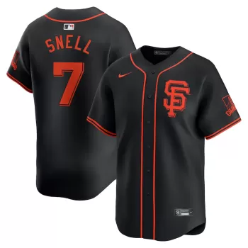 Men's San Francisco Giants Blake Snell Nike Black Alternate Limited Jersey Men's San Francisco Giants Blake Snell Nike Black Alternate Limited Jersey