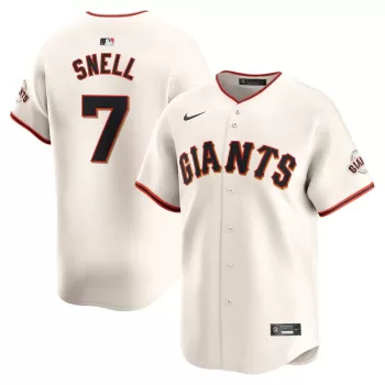Men's San Francisco Giants Blake Snell Nike Cream Home Limited Jersey Men's San Francisco Giants Blake Snell Nike Cream Home Limited Jersey