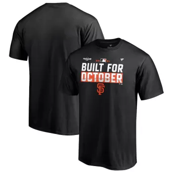 Men's San Francisco Giants Fanatics Black 2021 Postseason Locker Room T-Shirt Men's San Francisco Giants Fanatics Black 2021 Postseason Locker Room T-Shirt