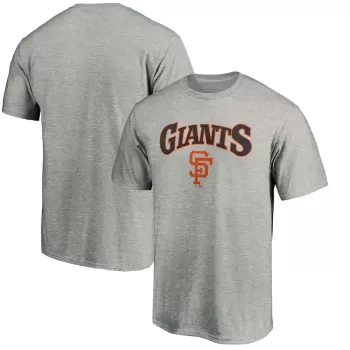 Men's San Francisco Giants Heather Gray Cooperstown Collection Wahconah T-Shirt Men's San Francisco Giants Heather Gray Cooperstown Collection Wahconah T-Shirt