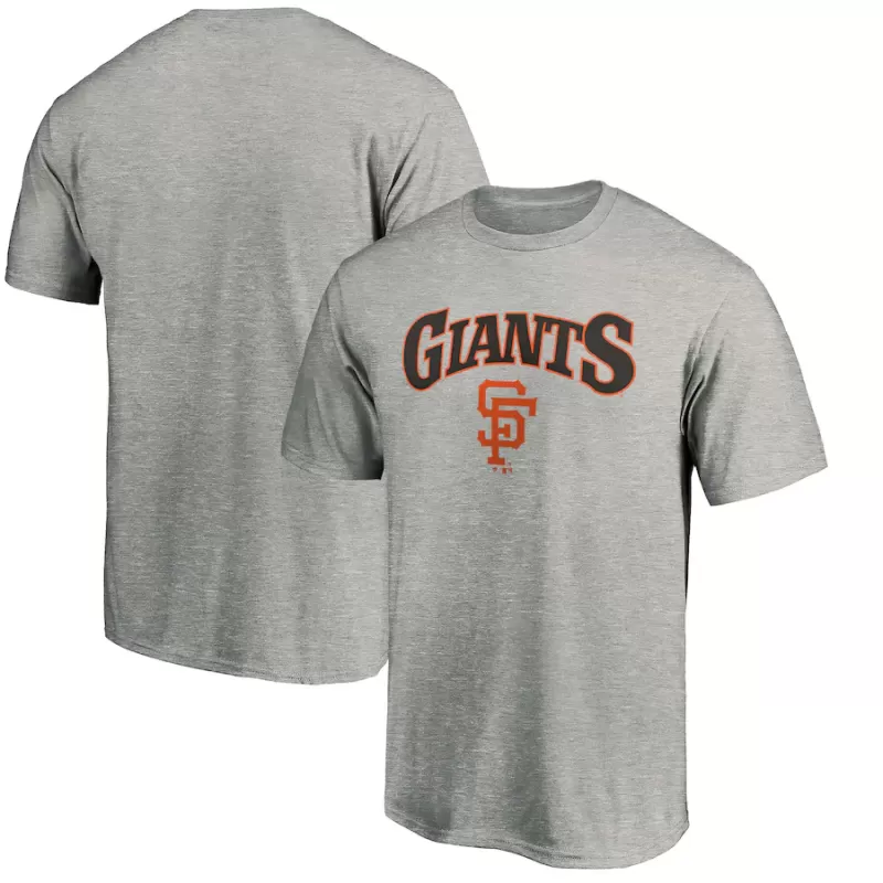 Men's San Francisco Giants Heather Gray Cooperstown Collection Wahconah T-Shirt Men's San Francisco Giants Heather Gray Cooperstown Collection Wahconah T-Shirt