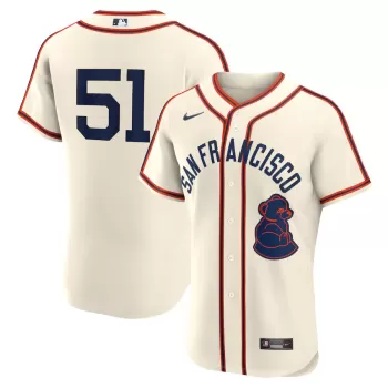 Men's San Francisco Giants Jung Hoo Lee Nike Cream 2024 Rickwood Classic Authentic Player Jersey Men's San Francisco Giants Jung Hoo Lee Nike Cream 2024 Rickwood Classic Authentic Player Jersey