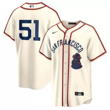 Men's San Francisco Giants Jung Hoo Lee Nike Cream 2024 Rickwood Classic Replica Player Jersey Men's San Francisco Giants Jung Hoo Lee Nike Cream 2024 Rickwood Classic Replica Player Jersey