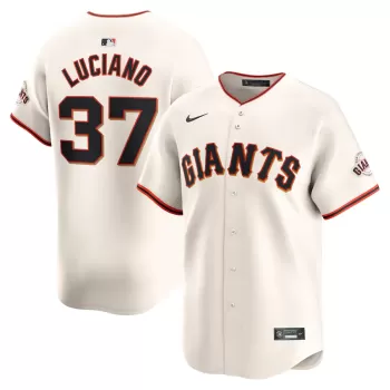Men's San Francisco Giants Marco Luciano Nike Cream Home Limited Player Jersey Men's San Francisco Giants Marco Luciano Nike Cream Home Limited Player Jersey