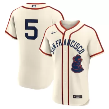 Men's San Francisco Giants Mike Yastrzemski Nike Cream 2024 Rickwood Classic Authentic Player Jersey Men's San Francisco Giants Mike Yastrzemski Nike Cream 2024 Rickwood Classic Authentic Player Jersey