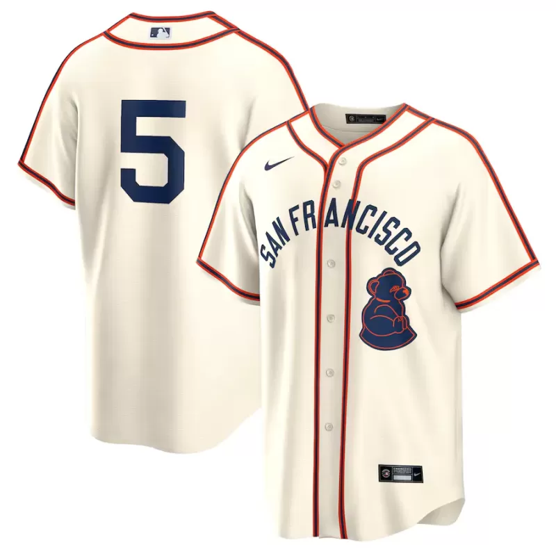 Men's San Francisco Giants Mike Yastrzemski Nike Cream 2024 Rickwood Classic Replica Player Jersey Men's San Francisco Giants Mike Yastrzemski Nike Cream 2024 Rickwood Classic Replica Player Jersey