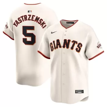 Men's San Francisco Giants Mike Yastrzemski Nike Cream Home Limited Player Jersey Men's San Francisco Giants Mike Yastrzemski Nike Cream Home Limited Player Jersey