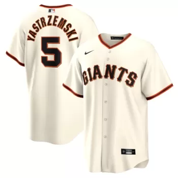 Men's San Francisco Giants Mike Yastrzemski Nike Cream Home Replica Player Jersey Men's San Francisco Giants Mike Yastrzemski Nike Cream Home Replica Player Jersey