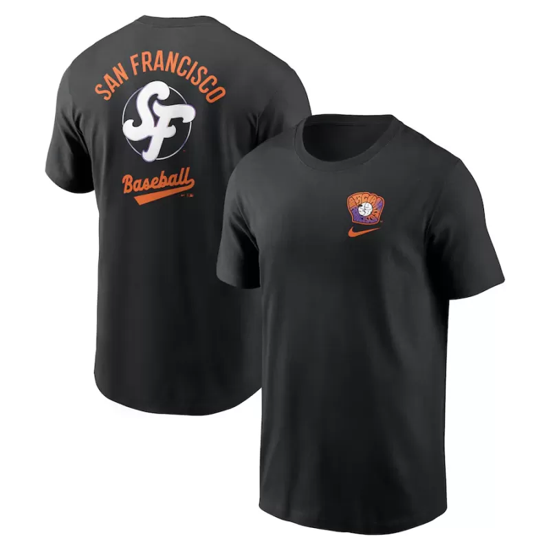 Men's San Francisco Giants Nike Black 2025 City Connect T-Shirt