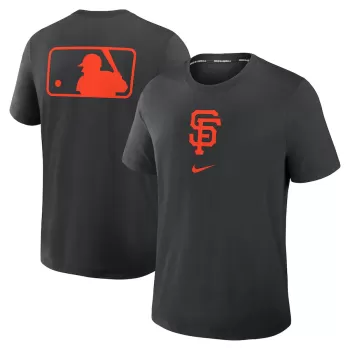 Men's San Francisco Giants Nike Black Authentic Collection Early Work Tri-Blend Performance T-Shirt Men's San Francisco Giants Nike Black Authentic Collection Early Work Tri-Blend Performance T-Shirt
