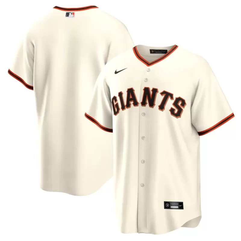 Men's San Francisco Giants Nike Cream Home Blank Replica Jersey Men's San Francisco Giants Nike Cream Home Blank Replica Jersey