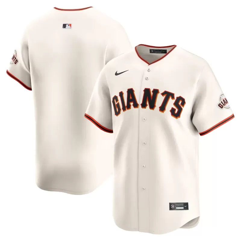 Men's San Francisco Giants Nike Cream Home Limited Jersey Men's San Francisco Giants Nike Cream Home Limited Jersey