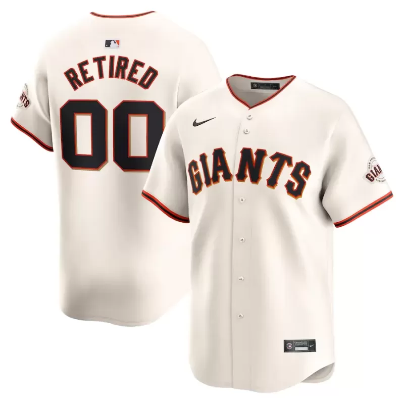 Men's San Francisco Giants Nike Cream Home Limited Pick-A-Player Retired Roster Jersey Men's San Francisco Giants Nike Cream Home Limited Pick-A-Player Retired Roster Jersey