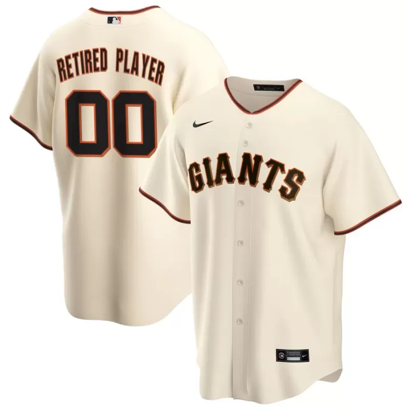Men's San Francisco Giants Nike Cream Home Pick-A-Player Retired Roster Replica Jersey Men's San Francisco Giants Nike Cream Home Pick-A-Player Retired Roster Replica Jersey