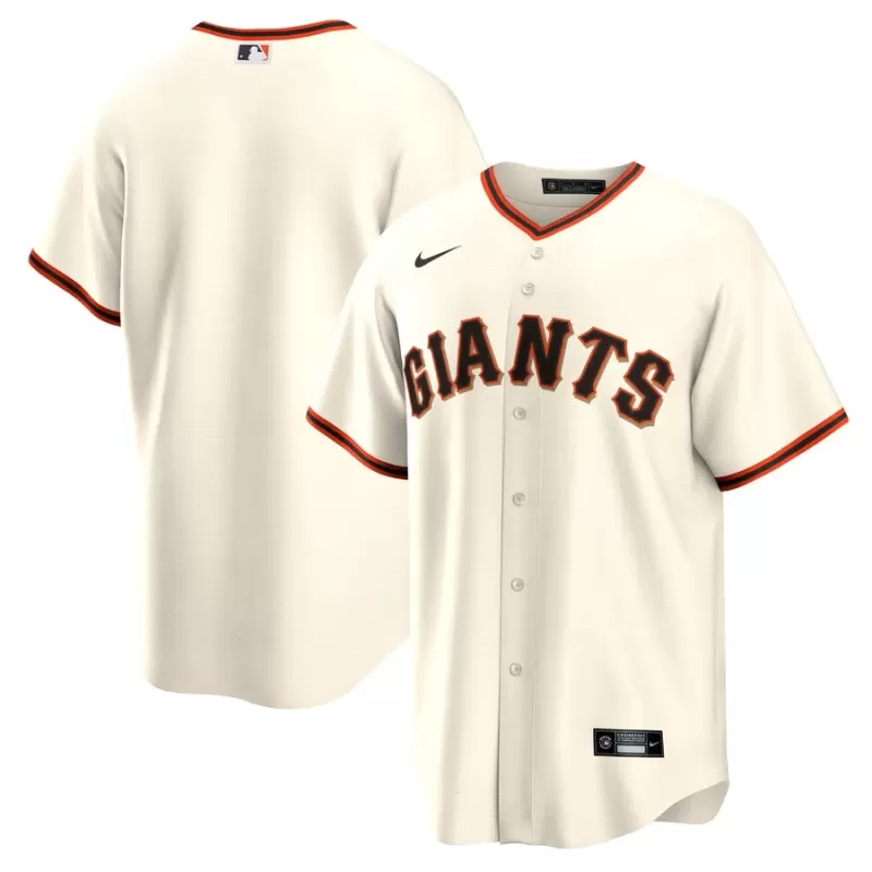 Men's San Francisco Giants Nike Cream Home Replica Team Jersey Men's San Francisco Giants Nike Cream Home Replica Team Jersey
