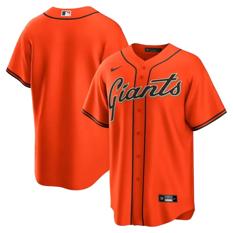 Men's San Francisco Giants Nike Orange Alternate Replica Team Jersey Men's San Francisco Giants Nike Orange Alternate Replica Team Jersey