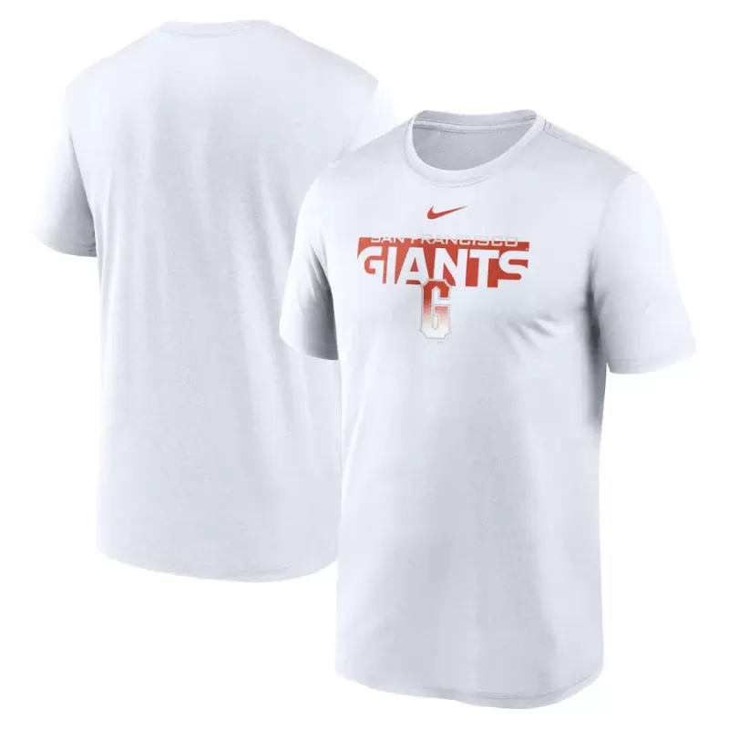 Men's San Francisco Giants Nike White City Connect Legend Performance T-Shirt