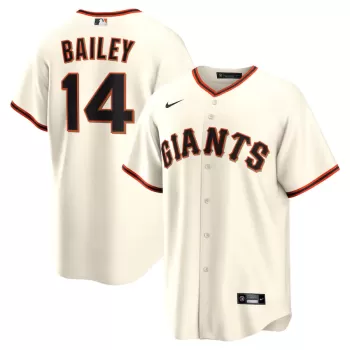 Men's San Francisco Giants Patrick Bailey Nike Cream Home Replica Jersey Men's San Francisco Giants Patrick Bailey Nike Cream Home Replica Jersey