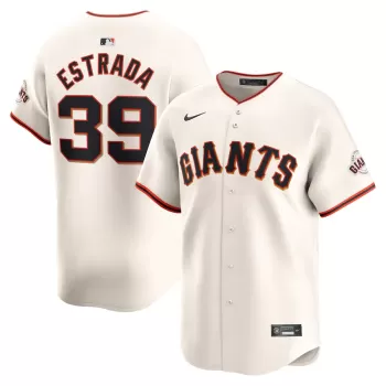 Men's San Francisco Giants Thairo Estrada Nike Cream Home Limited Player Jersey Men's San Francisco Giants Thairo Estrada Nike Cream Home Limited Player Jersey