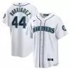 Men's Seattle Mariners Julio Rodríguez Nike White Home Replica Jersey Men's Seattle Mariners Julio Rodríguez Nike White Home Replica Jersey