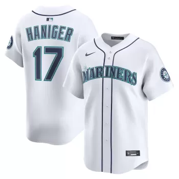 Men's Seattle Mariners Mitch Haniger Nike White Alternate Limited Player Jersey Men's Seattle Mariners Mitch Haniger Nike White Alternate Limited Player Jersey