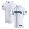 Men's Seattle Mariners Nike White Home Elite Jersey