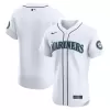 Men's Seattle Mariners Nike White Home Elite Jersey